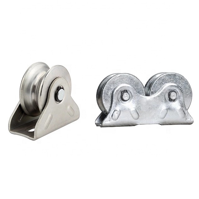 Sliding Gate Wheel Roller With Internal Cradle Internal Mounting Support Bracket