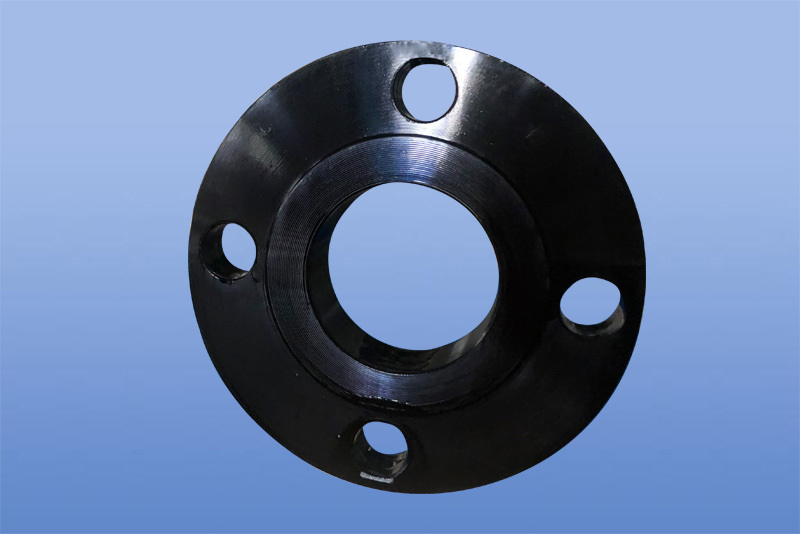 black-coated flange