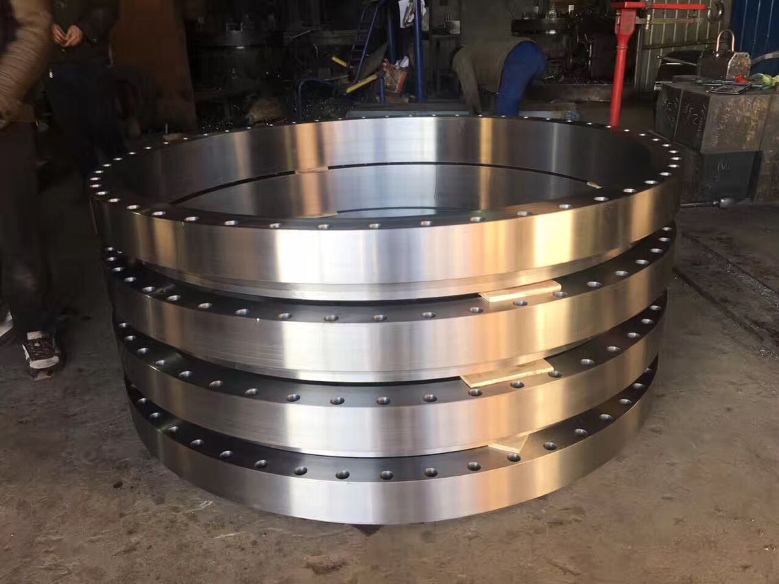 Jisb2220/ANSI B16.5/ANSI B16.47/En1092/BS4504/605 Forged Stainless Steel Pipe Flange