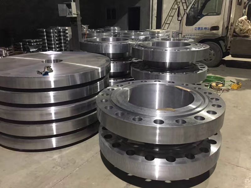 ASME B16.5 Carbon Steel Forged RF/FF/Rtj Flat Plate/Socket Flange